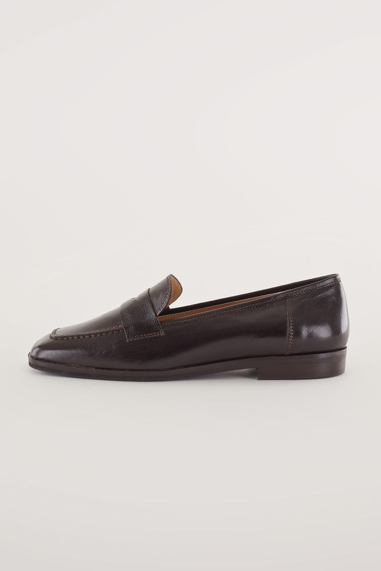 Square toe loafers - Women's Clothing Online Made in Italy