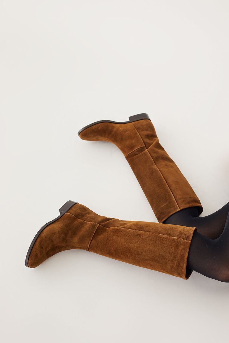 Suede boots Women s Clothing Online Made in Italy