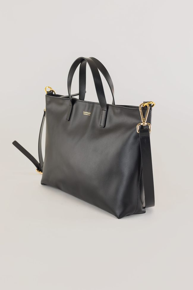 Large bag with handle and shoulder strap