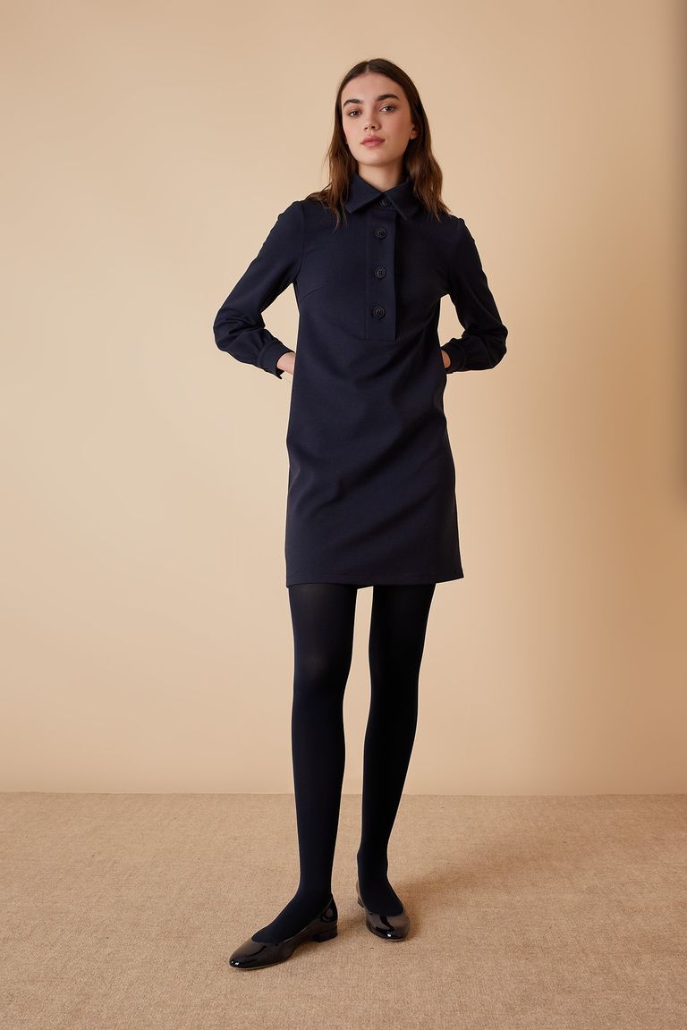 A-line polo dress - Women's Clothing Online Made in Italy