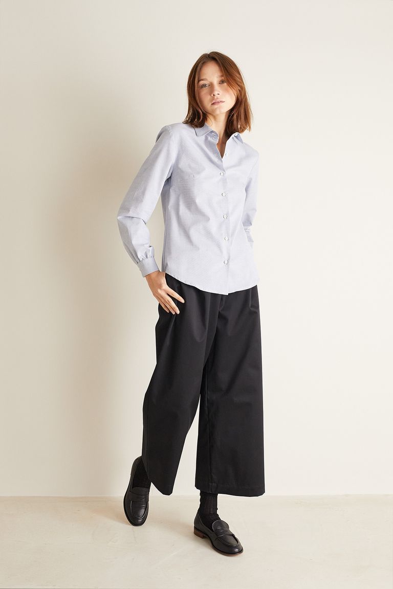 Relaxed Tailored High Waist Wide Leg Pants | Karen Millen