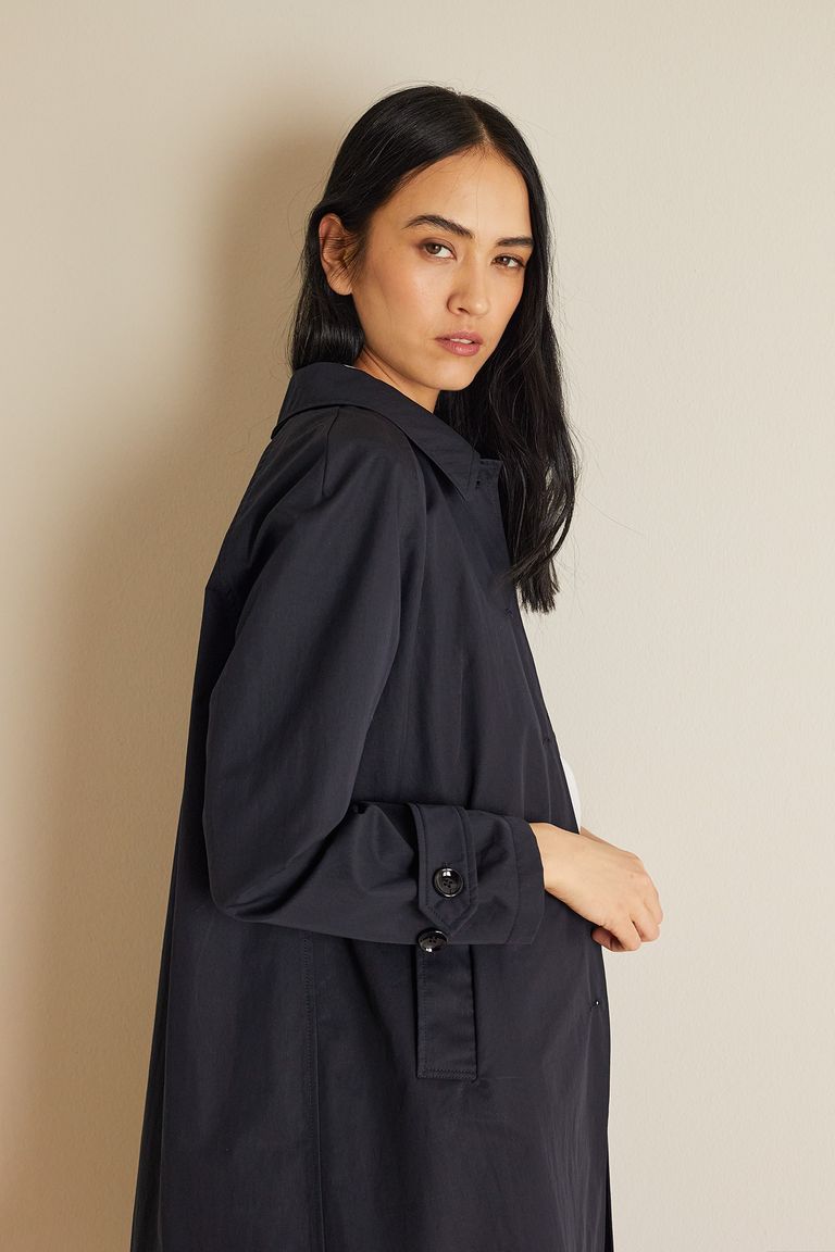 Lightweight duster hot sale coat womens