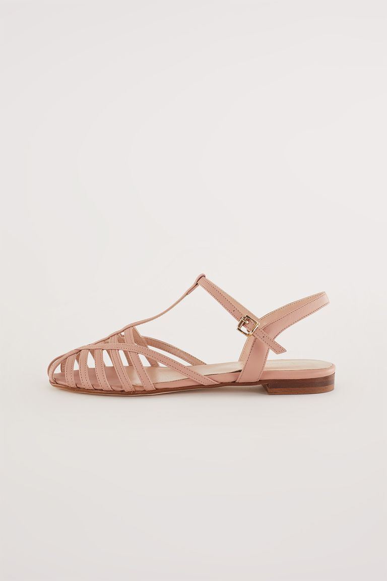 New look rose hot sale gold flat sandals