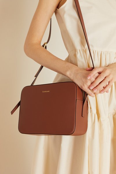 Borsa rettangolare con tracolla