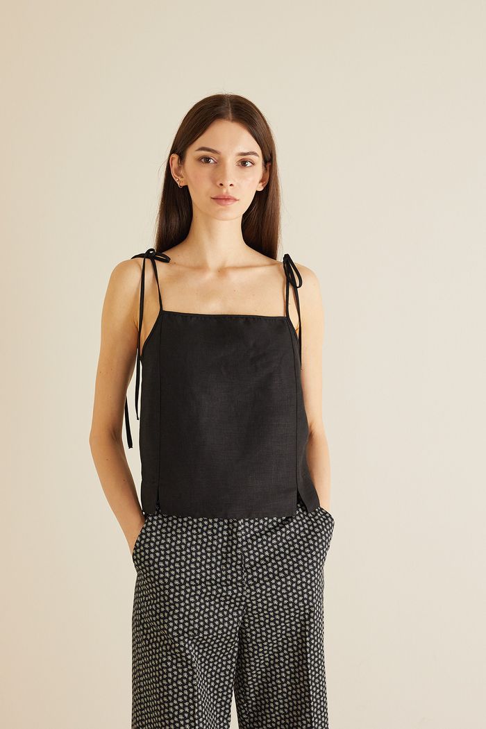Spaghetti strap top - Women's Clothing Online Made in Italy