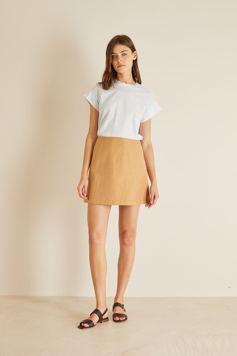 New look 2025 suede mini skirt