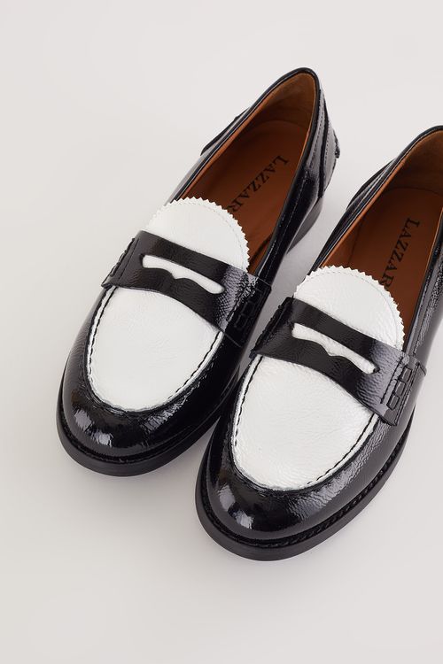 Two-tone loafers