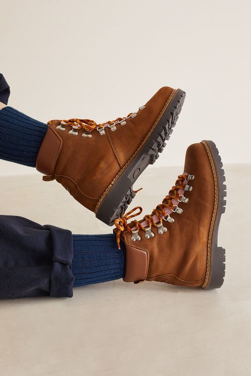 Mountain-style boots
