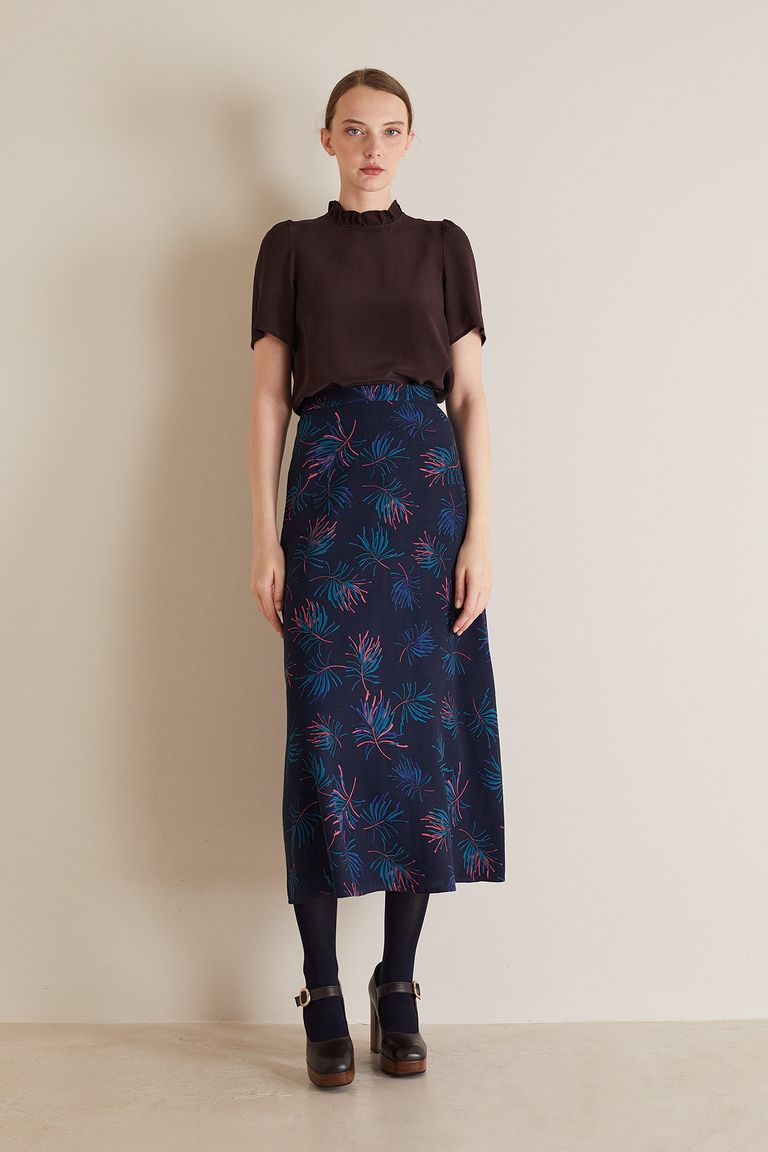 Floral midi outlet skirts online