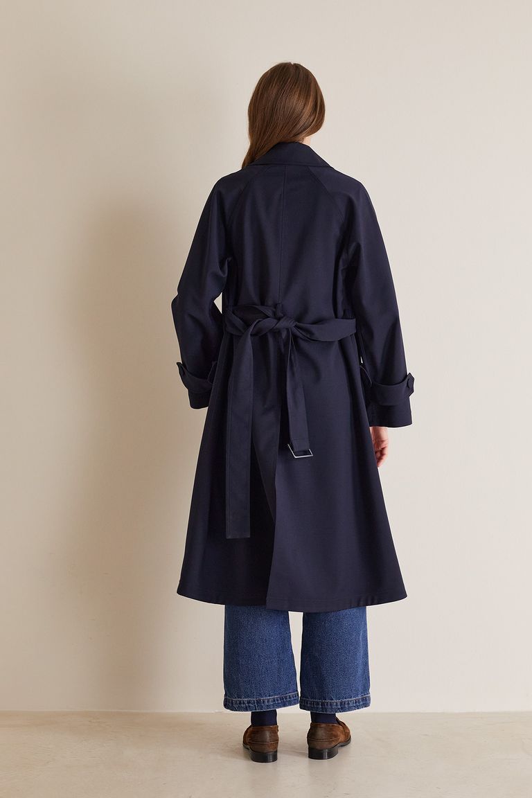 Fluid trench clearance coat