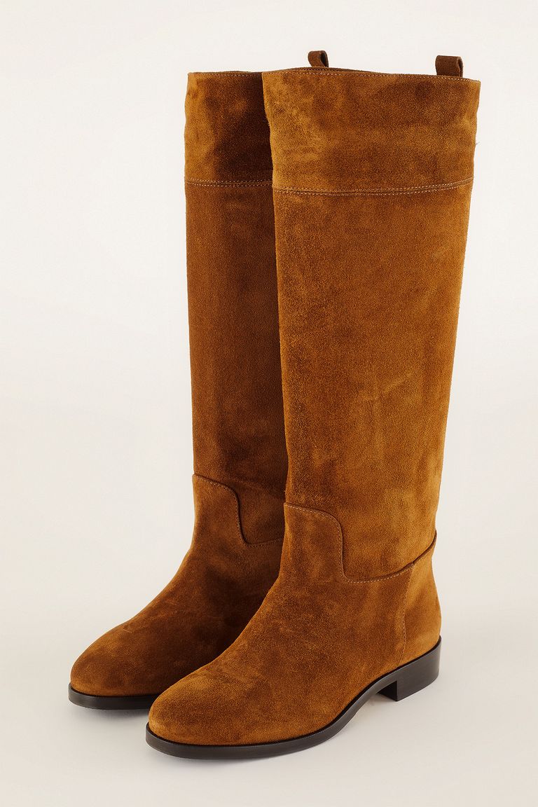 Womens suede hotsell riding boots