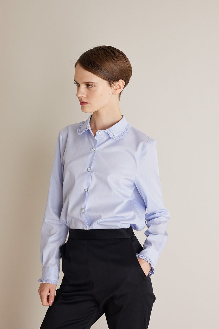 Camicia volant clearance