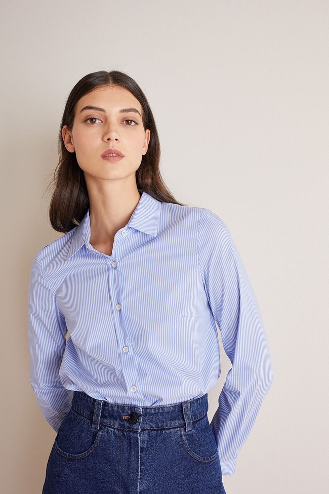 Classic cotton shirt - Women's Clothing Online Made in Italy