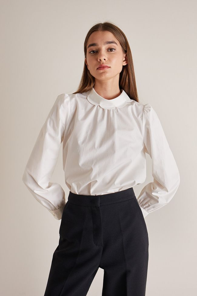 Camicia con collo a margherita – Made with Liberty Fabrics