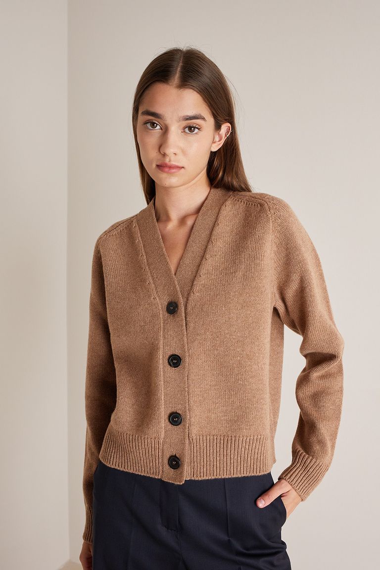 Merino wool cardigan - Women's Clothing Online Made in Italy Merino wool cardigan - Women's Clothing Online Made in Italy