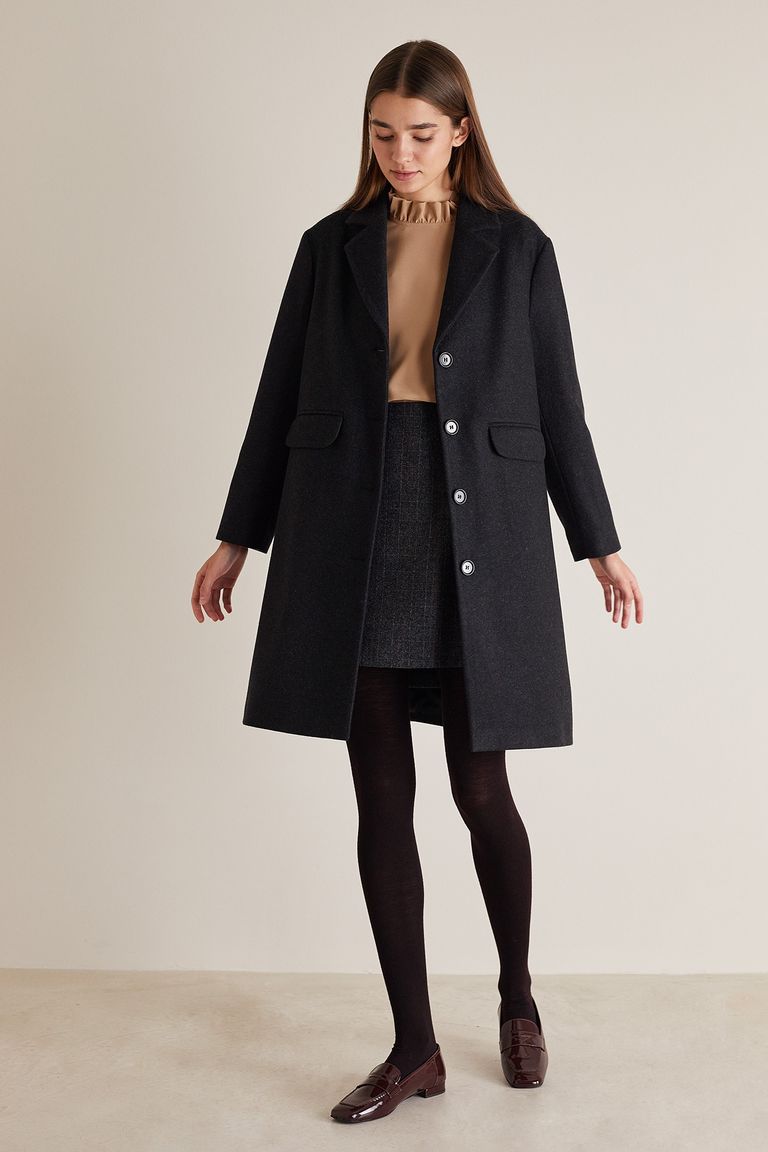 Cashmere timeless coat - Women's Clothing Online Made in Italy