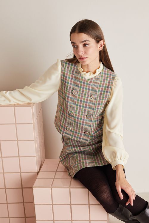 Skirt and vest co-ord set