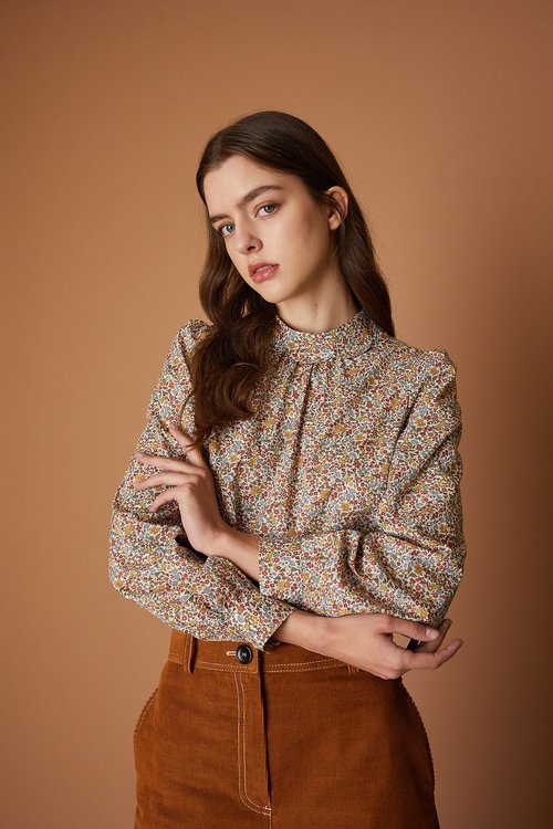 Daisy collar shirt – Made with Liberty Fabrics