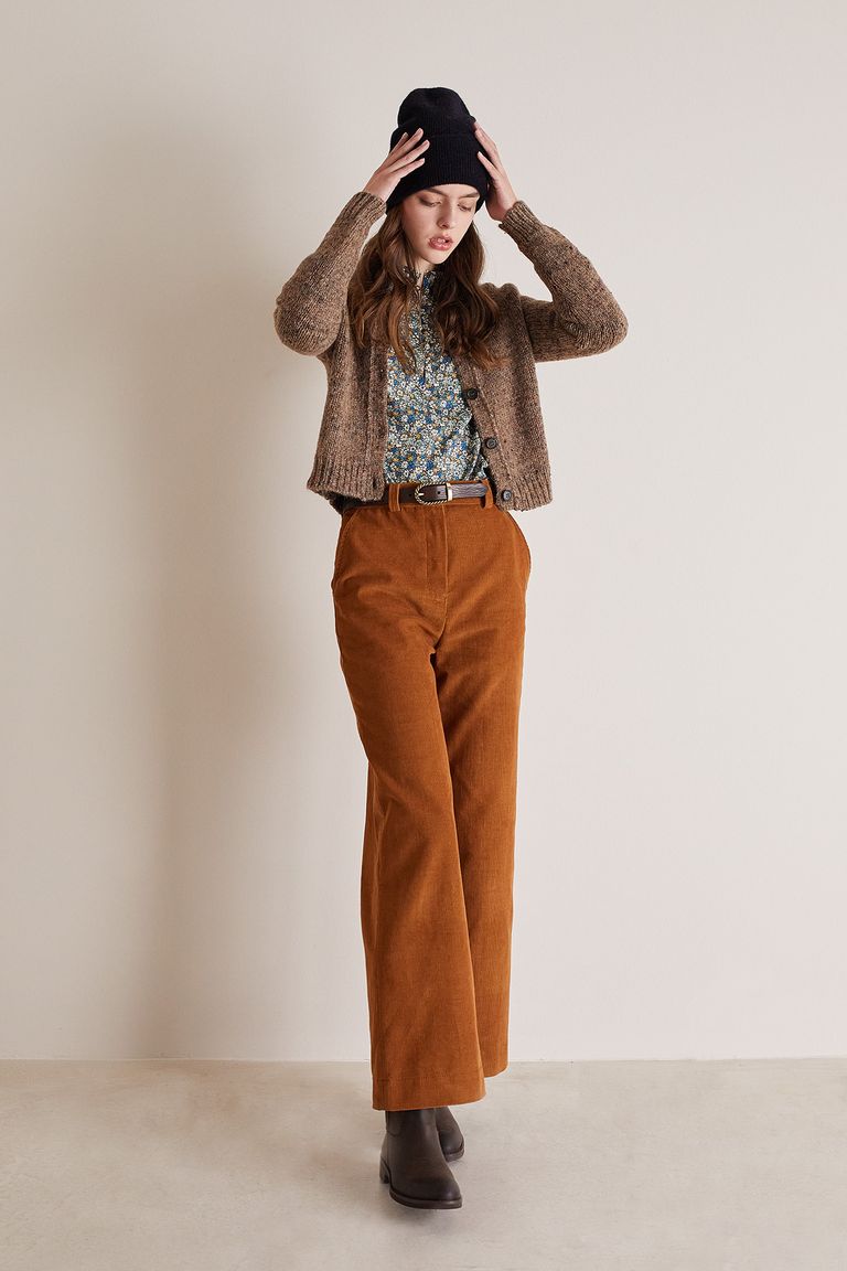 SAINT LAURENT Straight-Leg Cotton-Corduroy Trousers for Men | MR PORTER