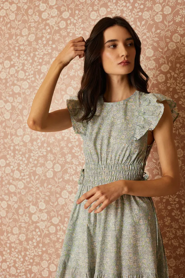 Long cotton dress – Made with Liberty Fabrics