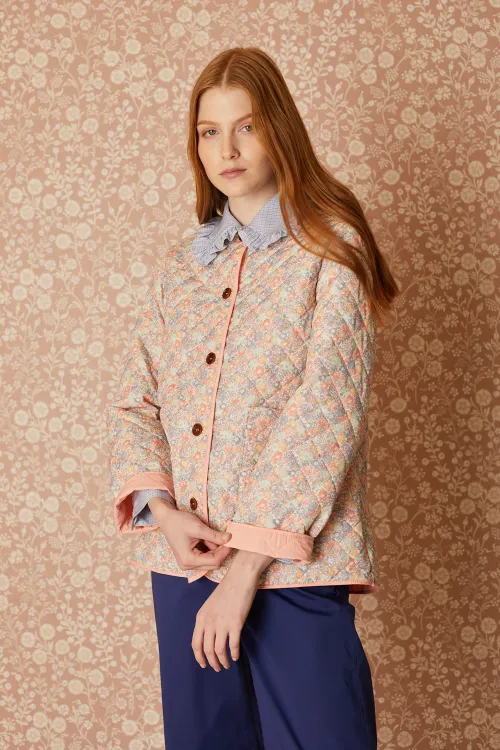 Quilted jacket – Made with Liberty Fabrics