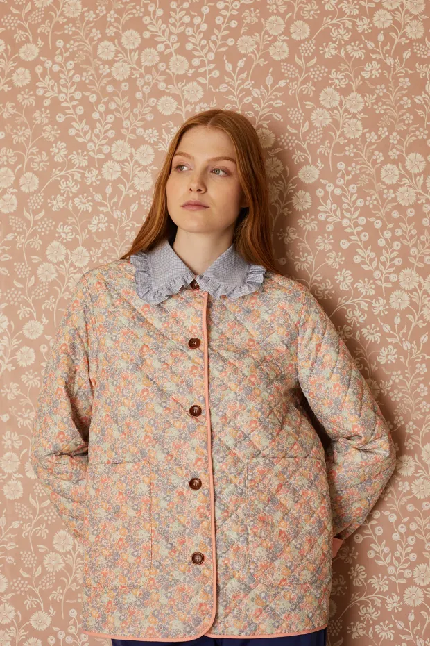 Quilted jacket – Made with Liberty Fabrics