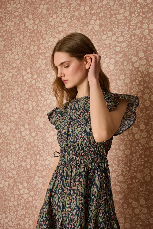Midi cotton dress – Made with Liberty Fabrics