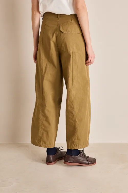 Ripstop cotton trousers