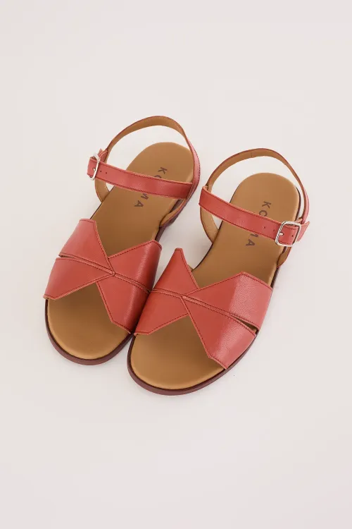 Kosma sandals with geometric strap