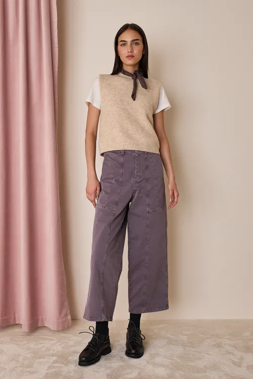 Cotton fatigue pants