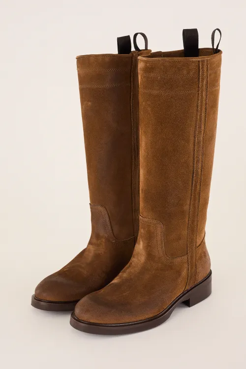 Unlined boots