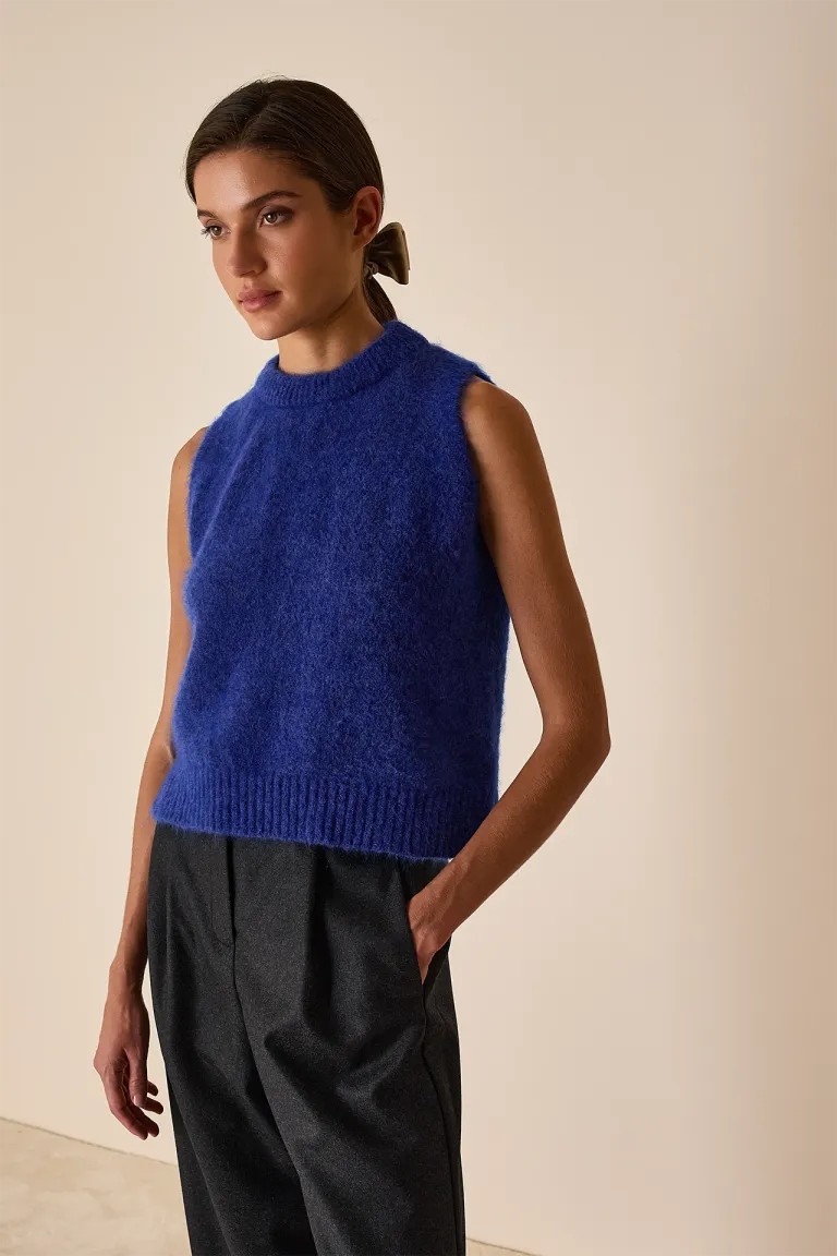 Mix Roop Sleeveless Sweater leinwande（ラインヴァンド）の「Mix