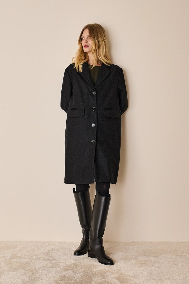 Cashmere timeless coat