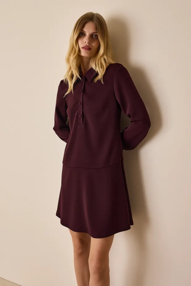 Tiered polo dress