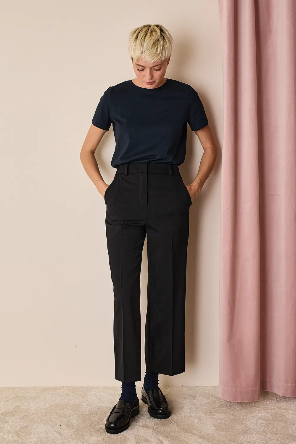 Wool blend tailored Trousers