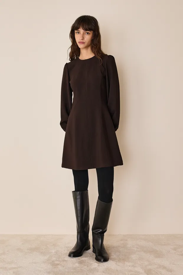 Wide sleeve dress