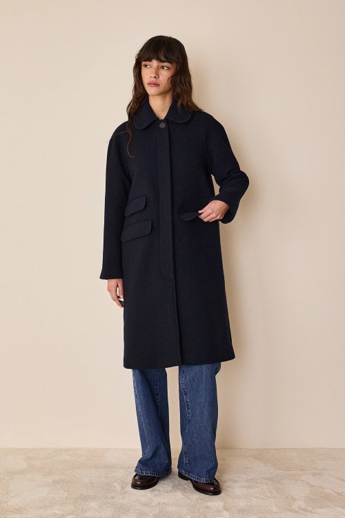 Pure wool coat