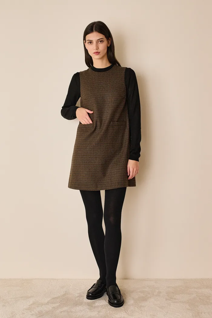 Pied De Poule Scamiciati Donna Scamiciato Scozzese Italia