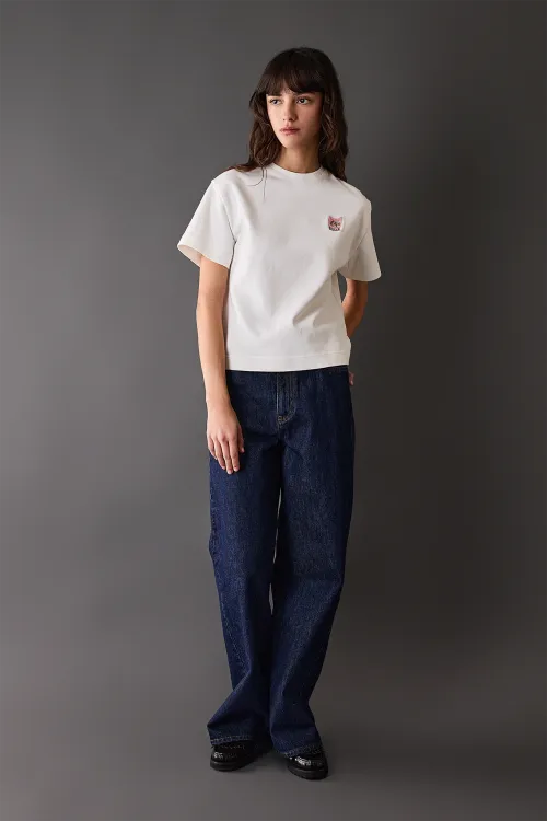 Embroidered cotton t-shirt – Natalia Shaloshvili