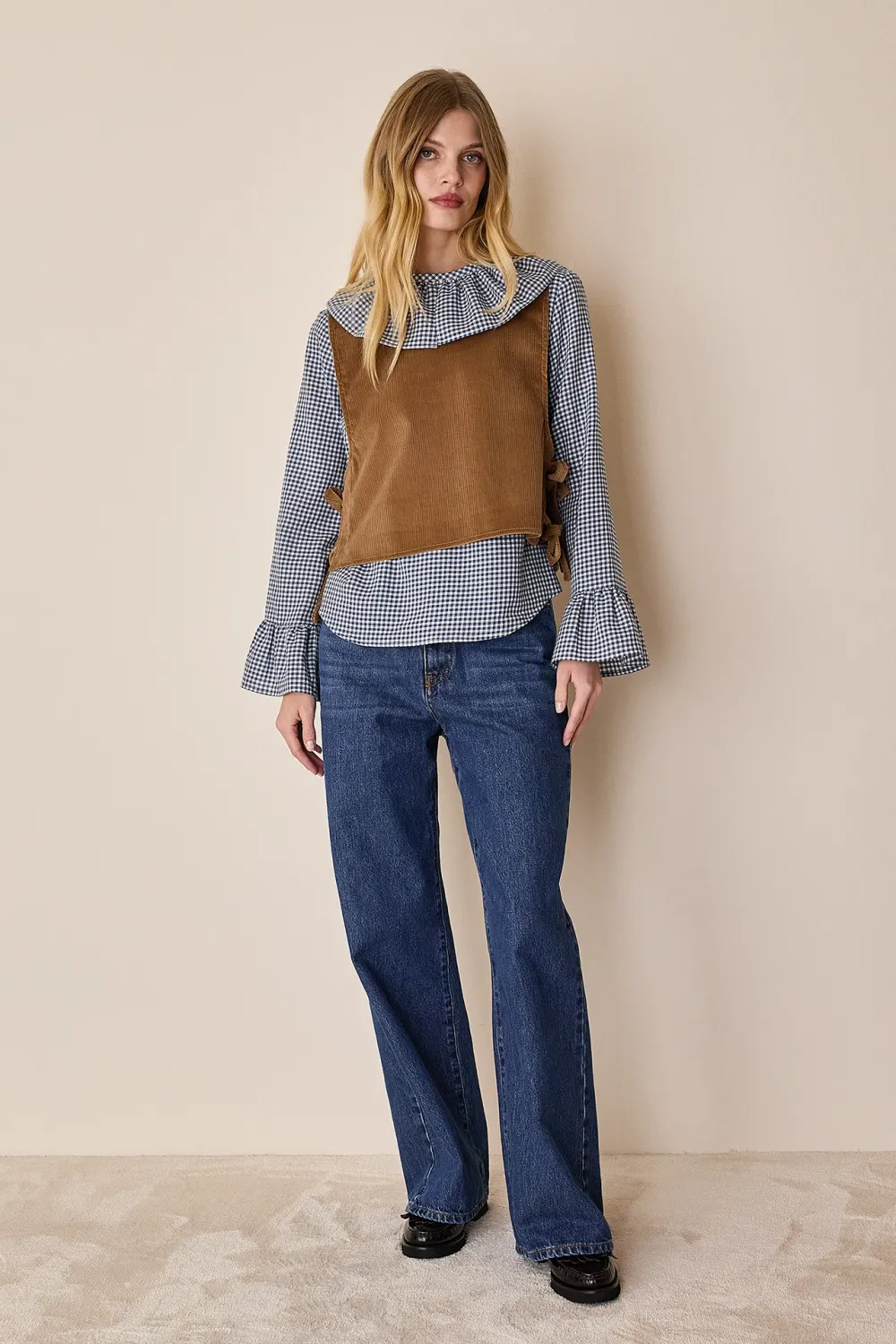 Corduroy vest