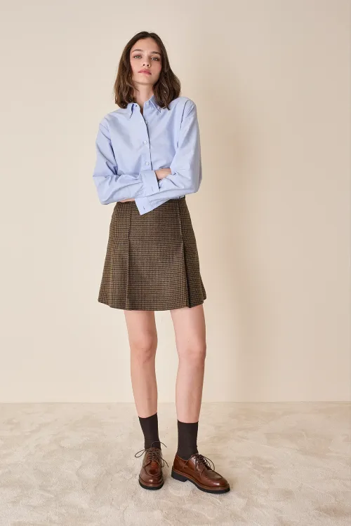 Camicia con colletto button-down