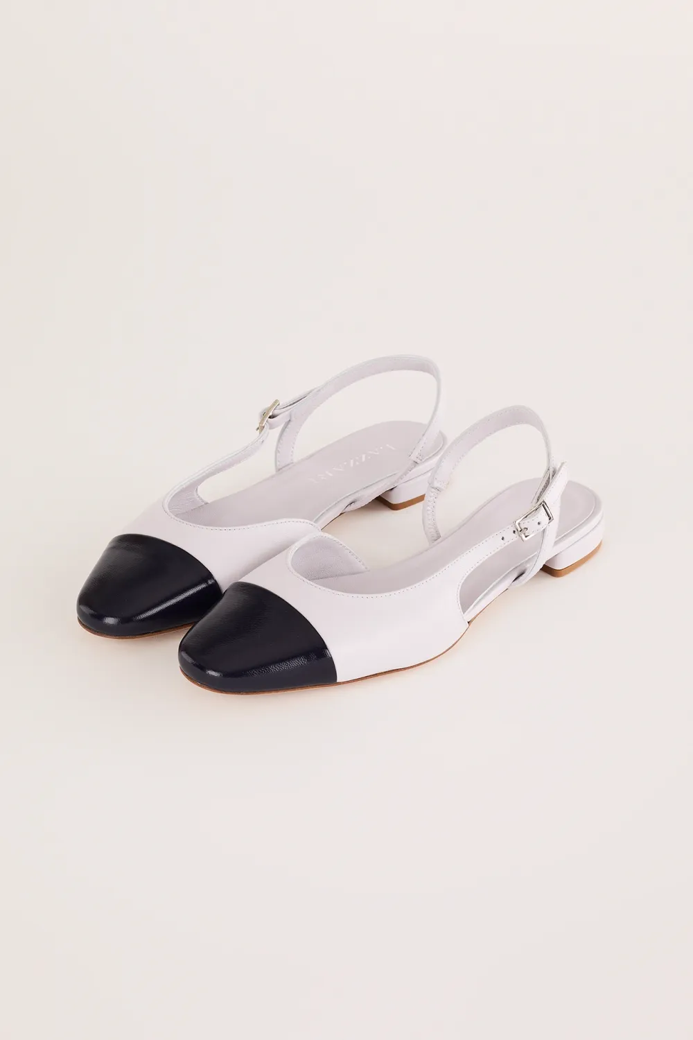 Slingback bicolore