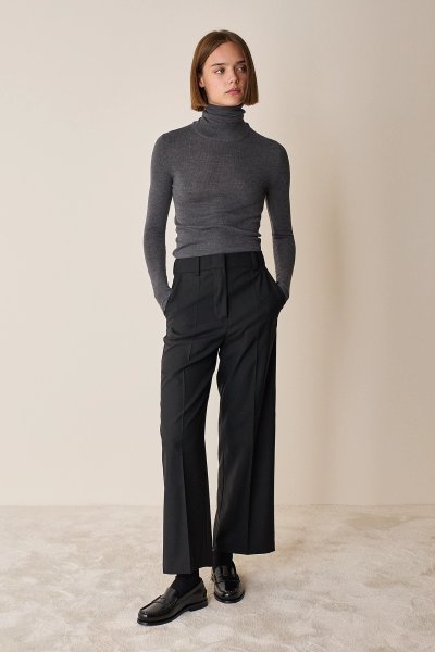 Pantaloni Timeless in fresco lana
