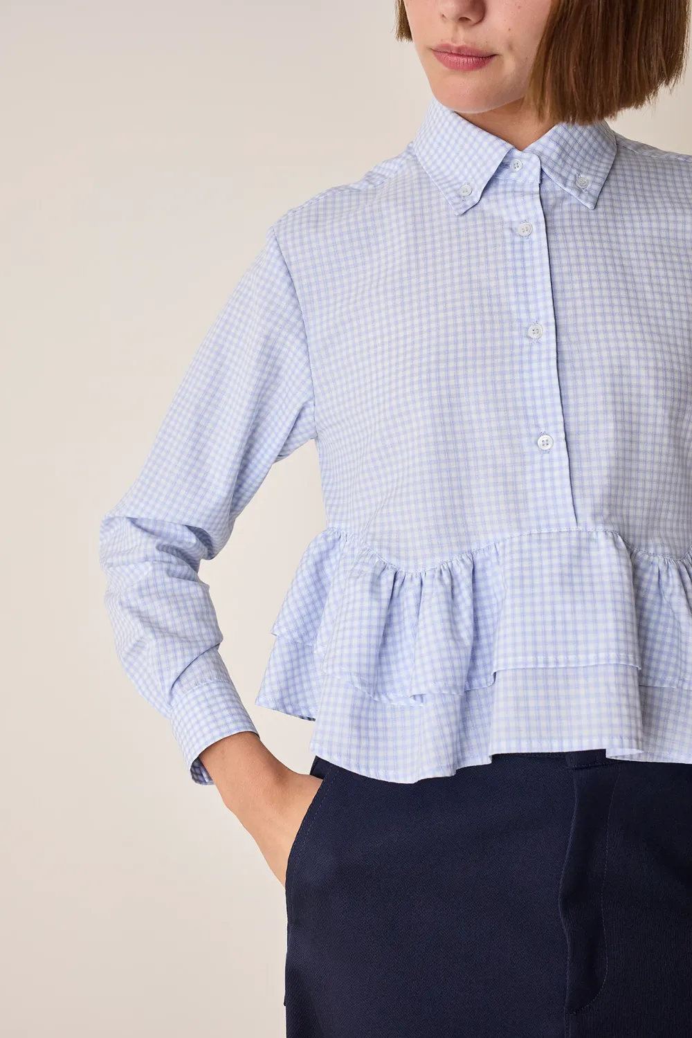 Camicia button-down con balzine