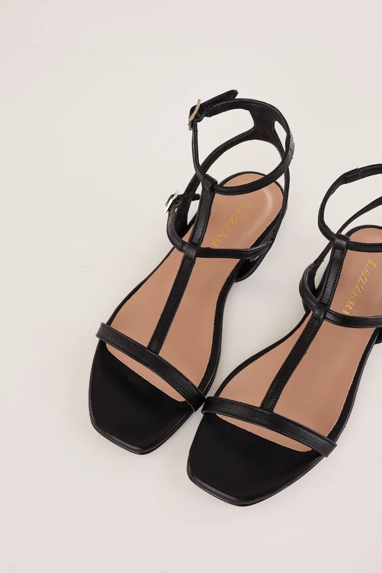T-bar flat sandals