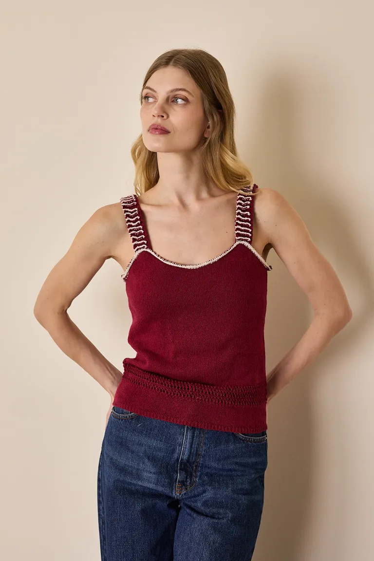 Knitted top