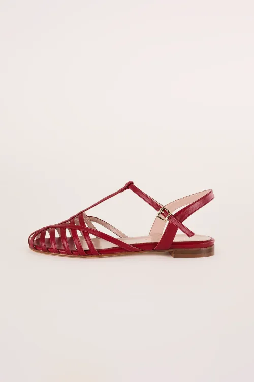 T-bar flat sandals