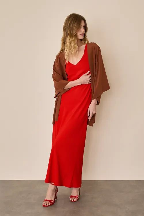Giacca kimono in seta