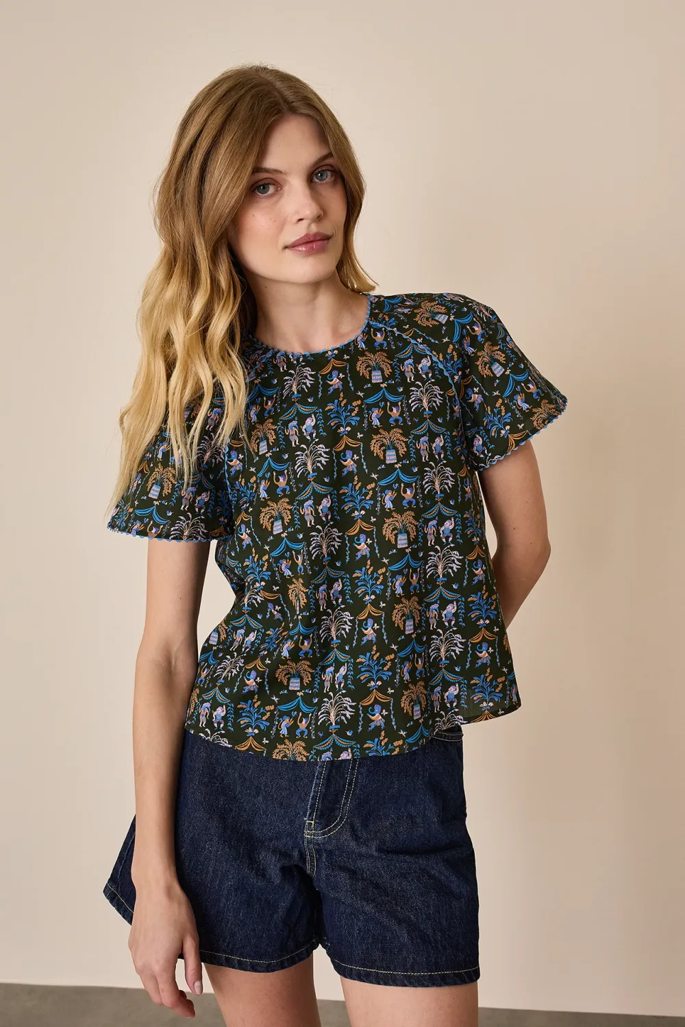 Cotton top – Made with Liberty Fabrics