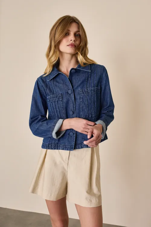 Lightweight denim jacket